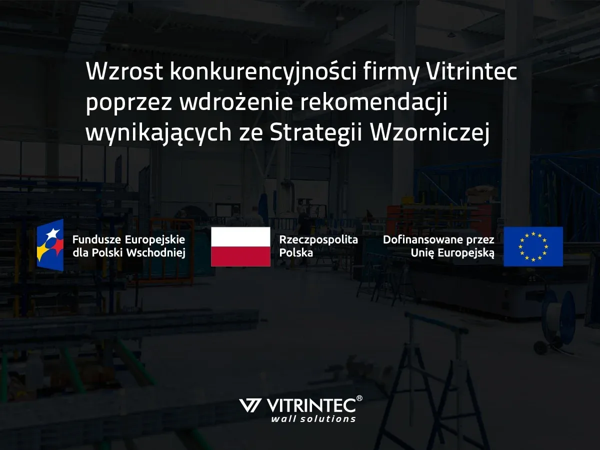 Wzrost konkurencyjności firmy Vitrintec poprzez wdrożenie rekomendacji wynikających ze Strategii Wzorniczej Wzrost konkurencyjności firmy Vitrintec poprzez wdrożenie rekomendacji wynikających ze Strategii Wzorniczej